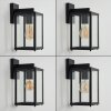Palanga Buiten muurverlichting Zwart, 1-licht