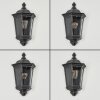 Hongkong Buiten muurverlichting Zwart, Zilver, 1-licht