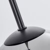 Koyoto  Hanger Glas 15 cm Chroom, Rookkleurig, 4-lichts
