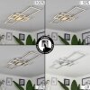 Longos Plafondlamp LED Aluminium, 1-licht