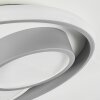 Casqueira Plafondlamp LED Grijs, Wit, 1-licht