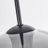 Koyoto  Hanger Glas 30 cm Duidelijk, Rookkleurig, 1-licht