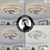 Tanganheira Plafondlamp LED Aluminium, 1-licht
