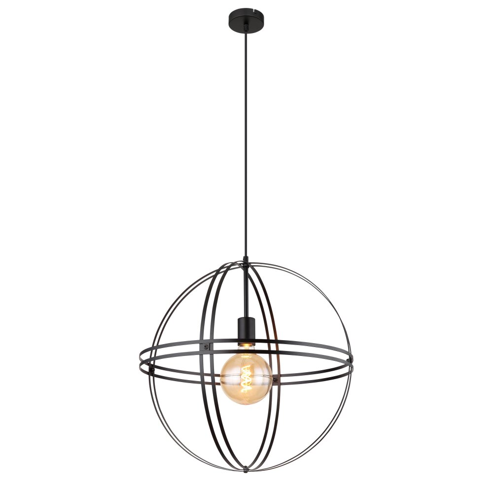 Globo TAMARA Hanger Zwart, 1-licht main product photo