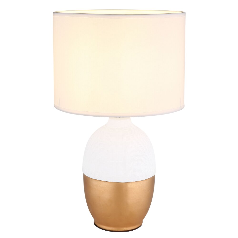 Globo VALENTINO Tafellamp Goud, Wit, 1-licht main product photo