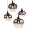 Globo MAXY Hanger Zwart, 8-lichts