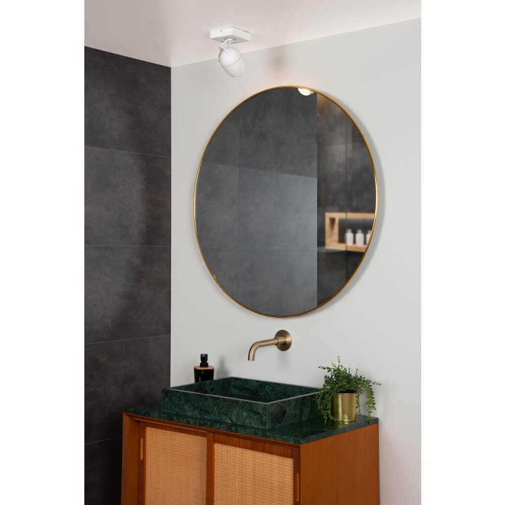Lucide PRESTON Plafondlamp Wit, 1-licht main product photo