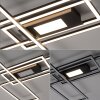 Leuchten-Direkt ASMIN Plafondlamp LED Zwart, 1-licht, Afstandsbediening
