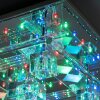 Leuchten-Direkt KEMAL2.0 Plafondlamp LED Staal geborsteld, 68-lichts, Afstandsbediening, Kleurwisselaar
