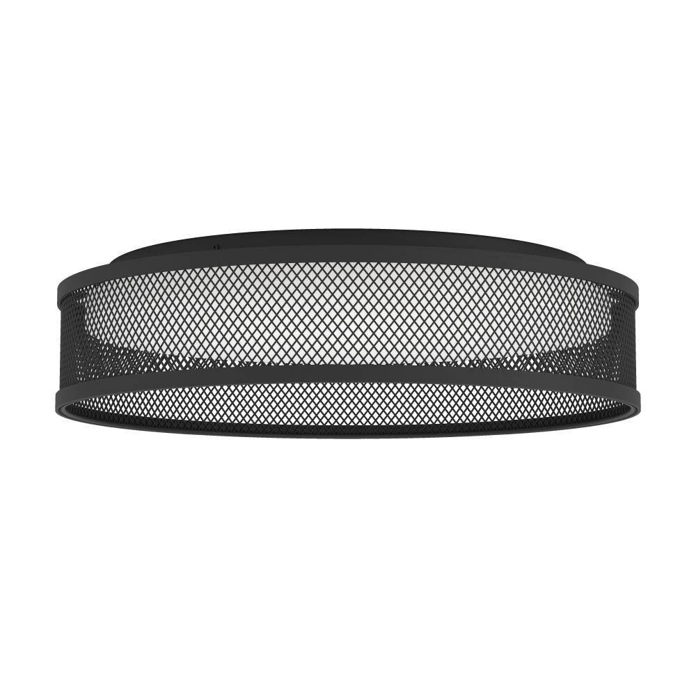 Eglo LUPPINERIA Plafondlamp LED Zwart, 1-licht main product photo