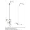 Steinhauer Soleil Staande lamp LED Zwart, 1-licht