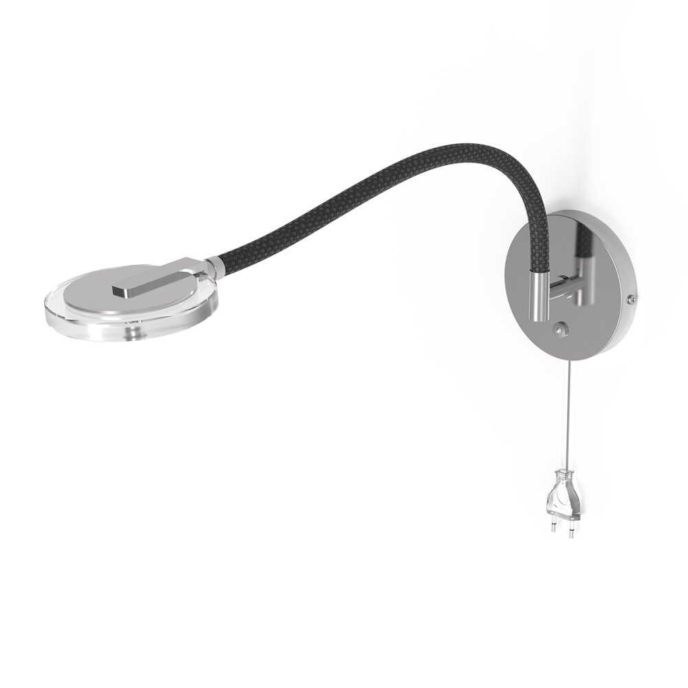 Steinhauer Turound Muurlamp LED Staal geborsteld, 1-licht main product photo