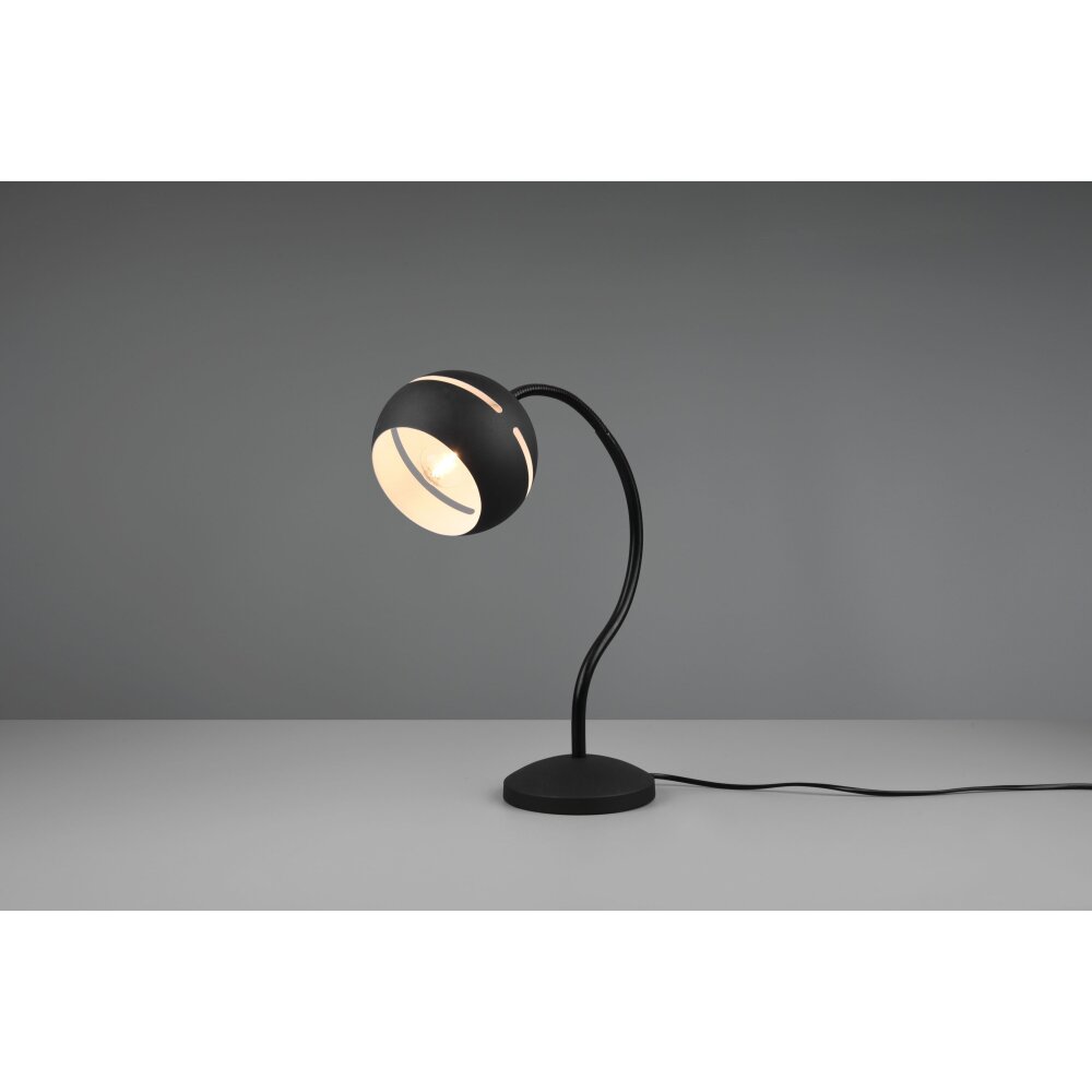 Trio Fletcher 2 Tafellamp Zwart, 1-licht main product photo
