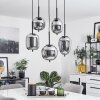 Verbania Hanger Zwart, 5-lichts