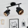 Pegos Plafondlamp Zwart, 2-lichts