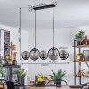 Orieux Hanglamp Rookkleurig, 5-lichts