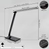 Chozendo Tafellamp LED Zwart, 1-licht