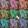 Lucy Muurlamp LED Chroom, 1-licht, Afstandsbediening, Kleurwisselaar