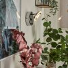 Lucy Muurlamp LED Chroom, 1-licht, Afstandsbediening, Kleurwisselaar