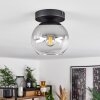 Koyoto  Hanger Glas 15 cm Duidelijk, Rookkleurig, 1-licht