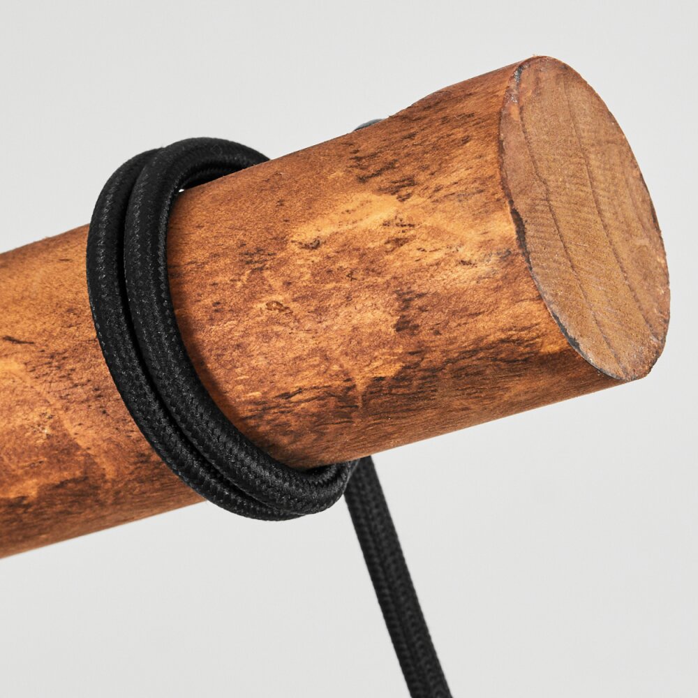 Afurada Hanglamp Natuurlijke kleuren, Zwart, 5-lichts