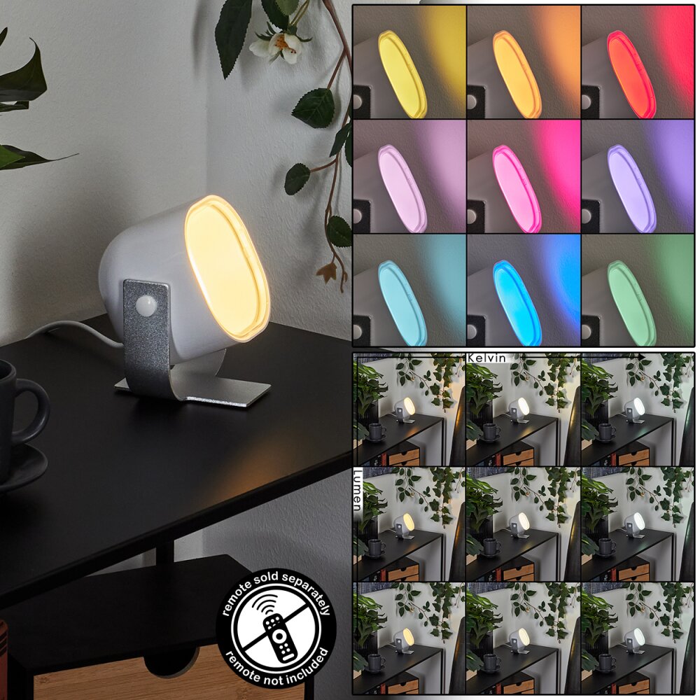 iDual Lilas Tafellamp LED Zilver, 1-licht, Kleurwisselaar main product photo