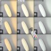 iDual Lilac Tafellamp LED Zilver, 1-licht, Afstandsbediening, Kleurwisselaar