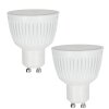 iDual GU10 LED RGB 6,5 Watt 2200-6500 Kelvin 345 Lumen Set van 2 met afstandsbediening