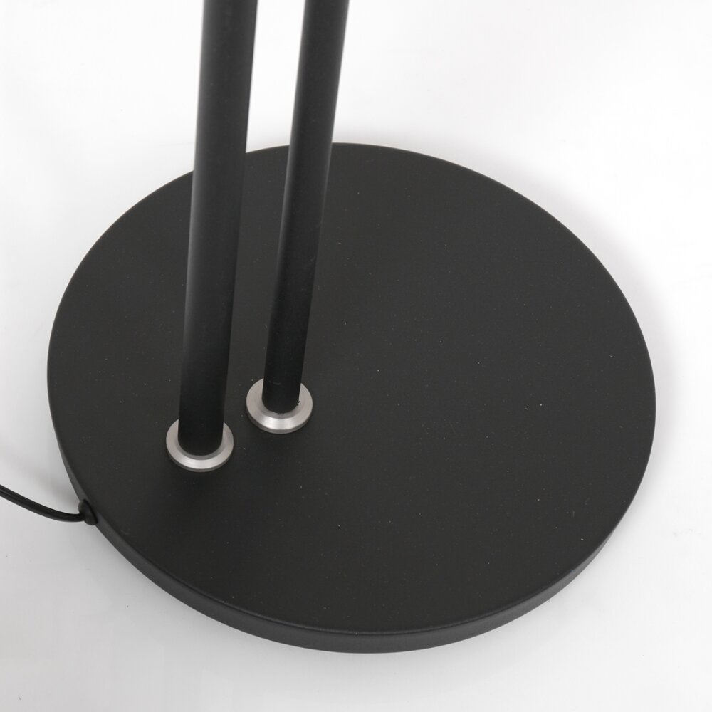 Steinhauer Turound Uplighter LED Zwart, 2-lichts