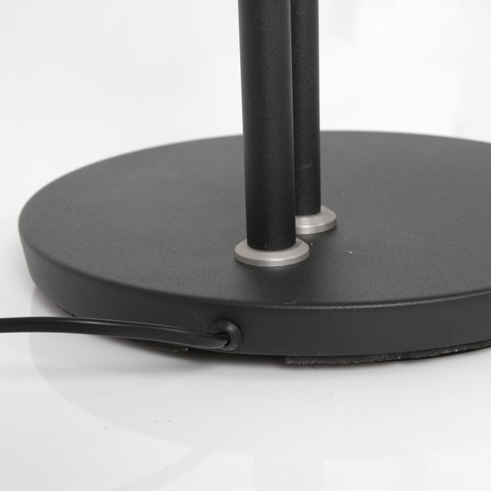Steinhauer Turound Uplighter LED Zwart, 2-lichts