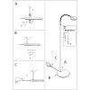 Steinhauer Turound Staande lamp LED Zwart, 1-licht