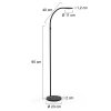 Steinhauer Turound Staande lamp LED Zwart, 1-licht