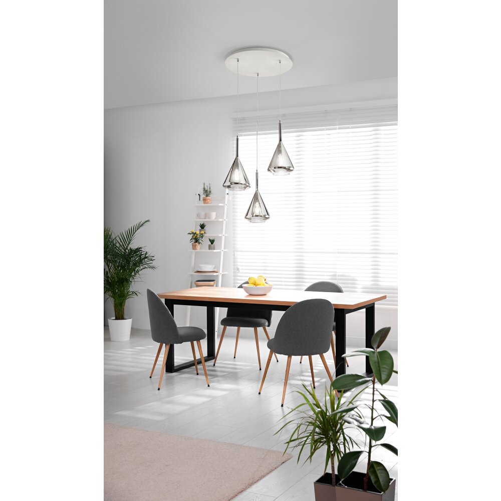 Fabas Luce Tris Hanglamp Wit, 3-lichts main product photo