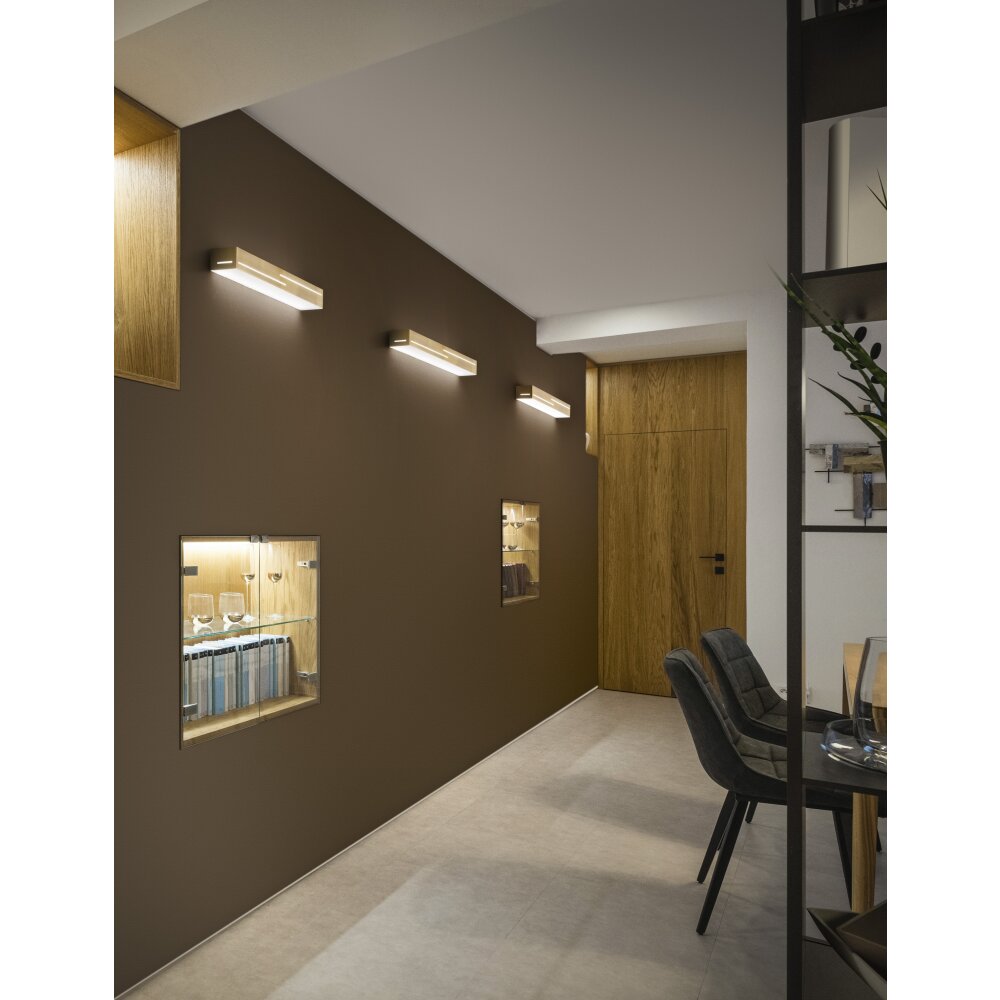 Fabas Luce Banny Muurlamp LED Messing, 1-licht main product photo
