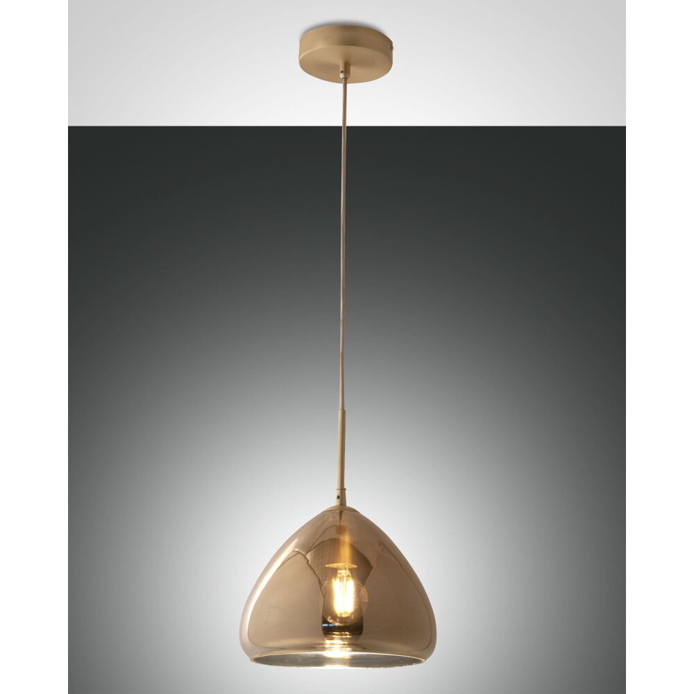 Fabas Luce Glow Hanglamp Messing, 1-licht main product photo