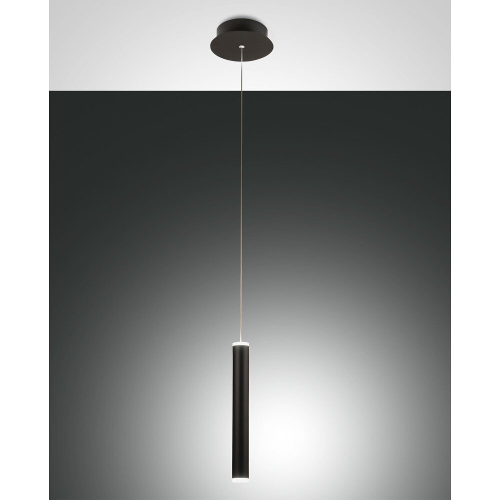 Fabas Luce Prado Hanglamp LED Zwart, 1-licht main product photo