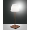 Fabas Luce Adam Tafellamp voor buiten LED Roest, 1-licht
