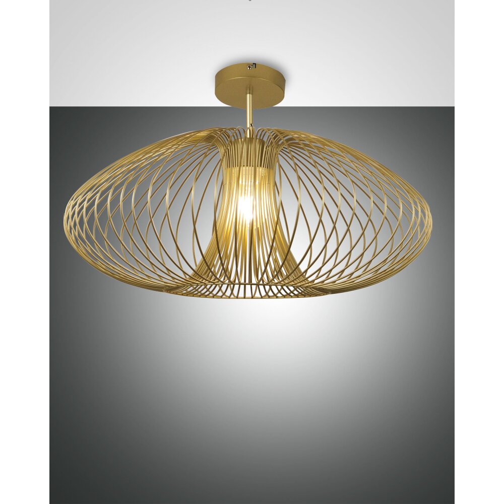Fabas Luce Fassa Plafondlamp Goud, 1-licht main product photo