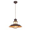 Globo BADALONA Hanger Bruin, 1-licht