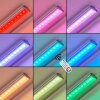 Raivo Onderbouw verlichting LED Zwart, Zilver, 1-licht, Afstandsbediening, Kleurwisselaar