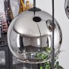 Koyoto  Hanger Glas 20 cm, 25 cm, 30cm Chroom, Duidelijk, Rookkleurig, 3-lichts