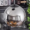 Koyoto  Hanger Glas 15 cm Chroom, Rookkleurig, 3-lichts