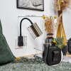 Javel Stopcontact lamp Zwart, 1-licht