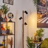 Arbrentin Staande lamp Natuurlijke kleuren, Zwart, 3-lichts