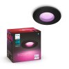 Philips Hue Xamento Inbouw verlichting LED Zwart, 1-licht, Kleurwisselaar Philips Hue Xamento Inbouw verlichting LED Zwart, 1-licht, Kleurwisselaar