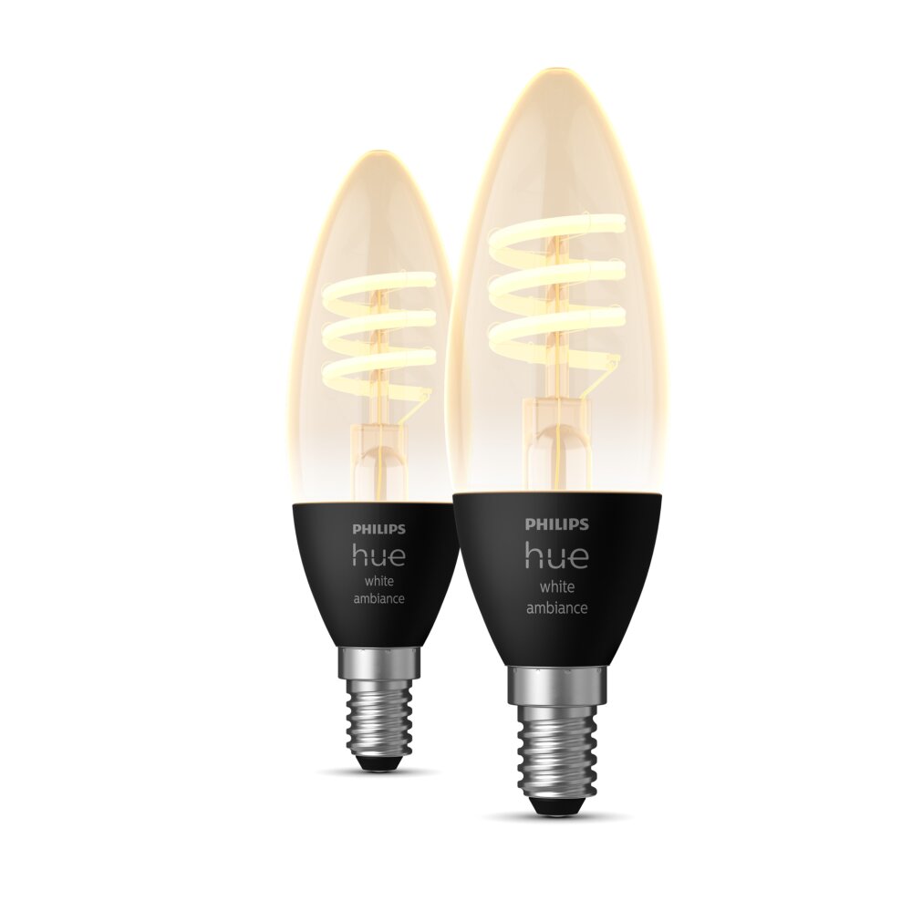 Philips Hue Set van 2 LED E14 4,6 Watt 2200-4500 Kelvin 350 Lumen main product photo
