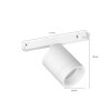 Philips Hue Perifo Spot LED Wit, 1-licht, Kleurwisselaar