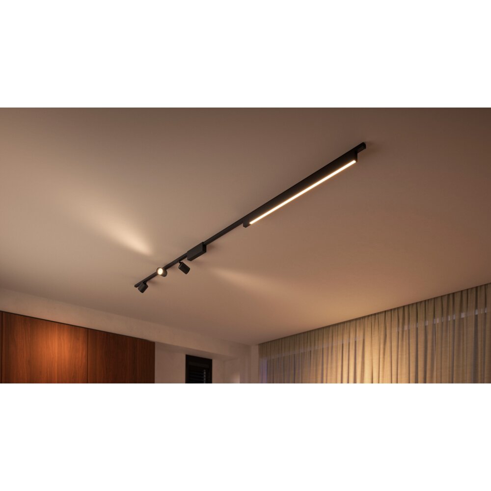Philips Hue Perifo Plafondlamp Basisset LED Zwart, 4-lichts, Kleurwisselaar main product photo