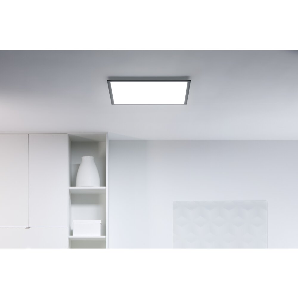 Philips WiZ Plafondpaneel LED Zwart, 1-licht main product photo