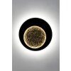 Holländer PLENILUNIO Muurlamp LED Bruin, Goud, Zwart, 2-lichts